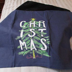 Lily & Val for Anthropologie Christmas Tree Tea Towel NWOT